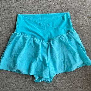 Offline by aerie crossover blue athletic shorts